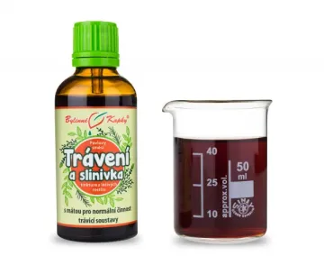 Emésztőrendszer (Emésztés és hasnyálmirigy) - gyógynövényes cseppek (tinktúra) 50 ml