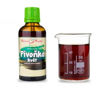 Orvosi bazsarózsa virág - gyógynövény cseppek (tinktúra) 50 ml