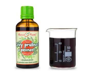 Ér rugalmasság és szilárdság - gyógynövényes cseppek (tinktúra) 50 ml