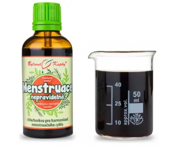 Rendszertelen menstruáció - gyógynövényes cseppek (tinktúra) 50 ml