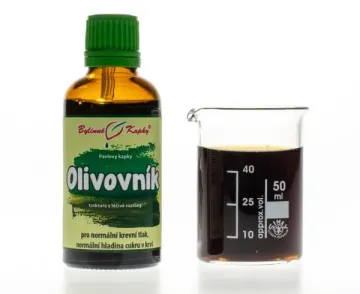 Olajfa - gyógynövény cseppek (olajfa tinktúra) 50 ml