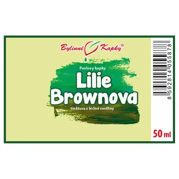 Brown-liliom (TCM) - Gyógynövény cseppek (tinktúra) 50 ml