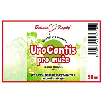 UroContis férfiaknak - Gyógynövényes cseppek (tinktúra) Gyógynövényész titka 50 ml