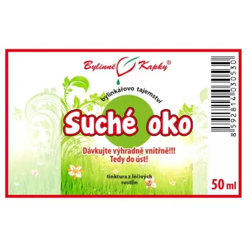 Száraz szem - Gyógynövényes cseppek (tinktúra) A Füvesember Titka 50 ml