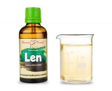 Len - gyógynövény cseppek (tinktúra) 50 ml