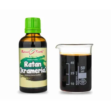 Ratan (kraméria) - gyógynövény cseppek (tinktúra) 50 ml