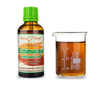 Kasvirág (Echinacea) virágzó hajtás (Növényi Lélek cseppek - tinktúra) 50 ml