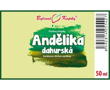 Dahúri angyalgyökér (angelika, dahúri angyalgyökér) (TCM) - Gyógynövény cseppek (tinktúra) 50 ml