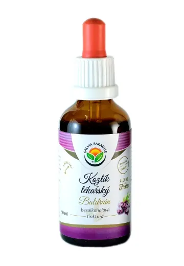 Orvosi macskagyökér - baldrián gyógynövény cseppek (tinktúra) alkoholmentes 50 ml