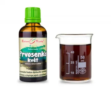 Tavaszi kankalin virág - gyógynövény cseppek (tinktúra) 50 ml