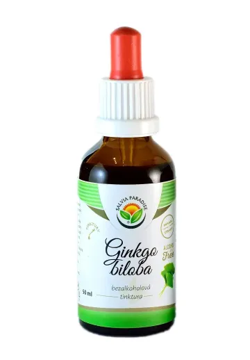 Ginkgo biloba gyógynövényes cseppek (tinktúra) alkoholmentes 50 ml